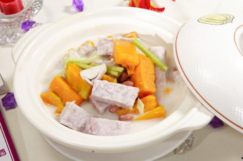 蓝瓜和芋头能一起吃吗